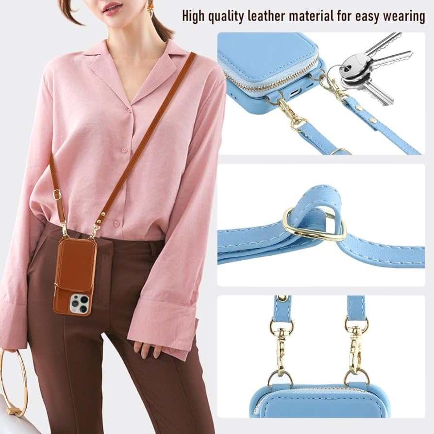 Amazon.co.jp: クロスボディ ストラップ リスト ストラップ 電話ケース