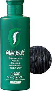 Amazon | Sastty[白髪用] 利尻カラーシャンプー 200ml(ブラック
