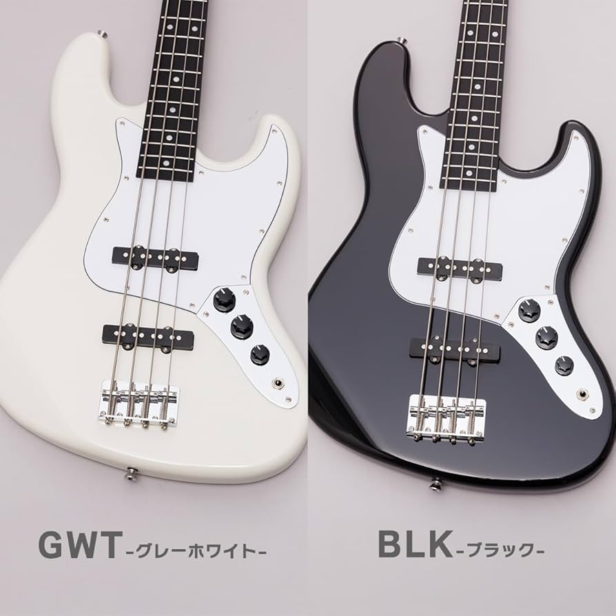 Amazon | BUSKER'S BJB-Standard GWT -グレーホワイト- ジャズベース