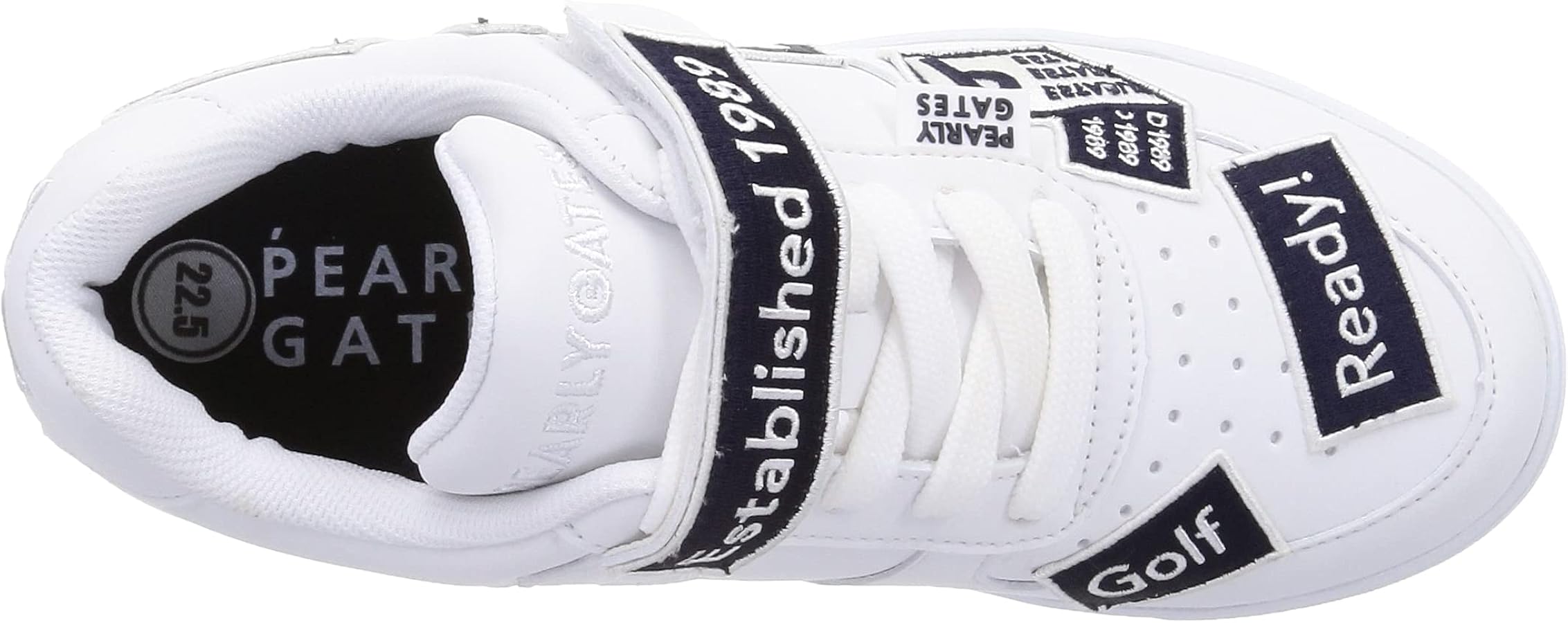 Amazon | [パーリーゲイツ] レディース ゴルフシューズ ステッカー柄