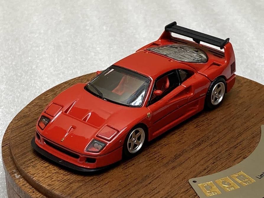 Amazon | PGM 1/64 フェラーリ Ferrari F40 LM レッド 全開閉 ダイ