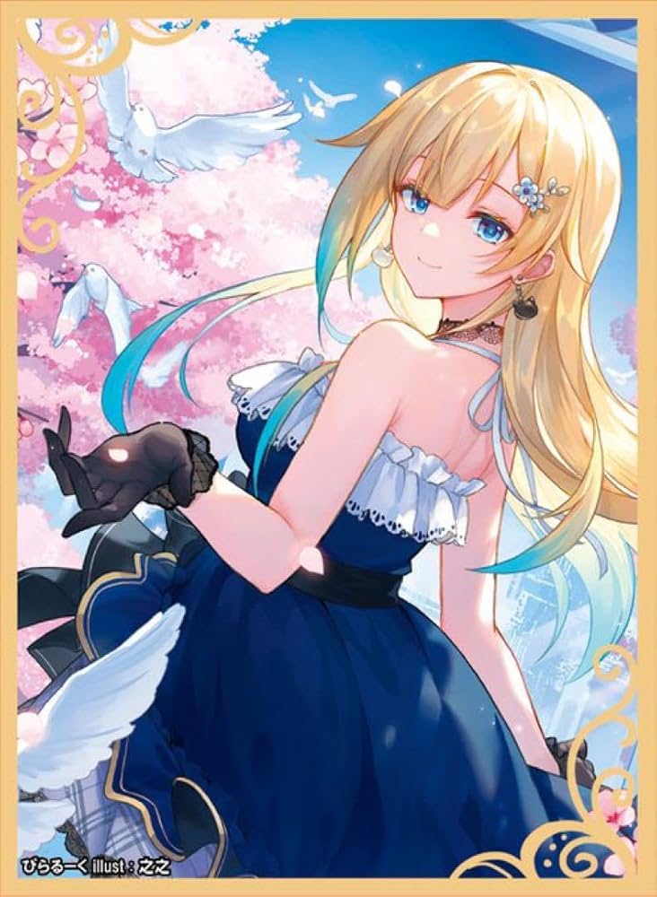 Amazon.co.jp: 桜出品 藍沢エマ カードスリーブ ぶいすぽっ ぶいすぽ