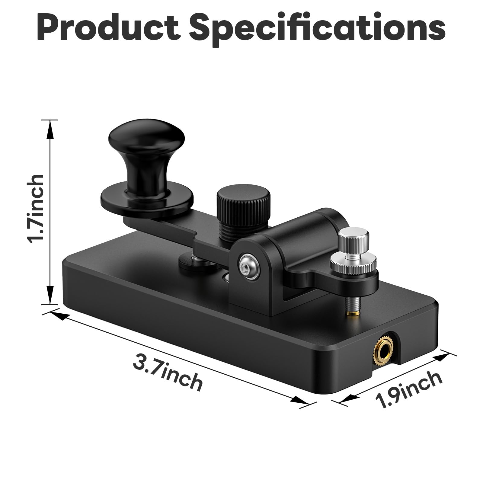 Amazon.co.jp: PUTIKEEG モールス信号CWキー アマチュア無線 CW