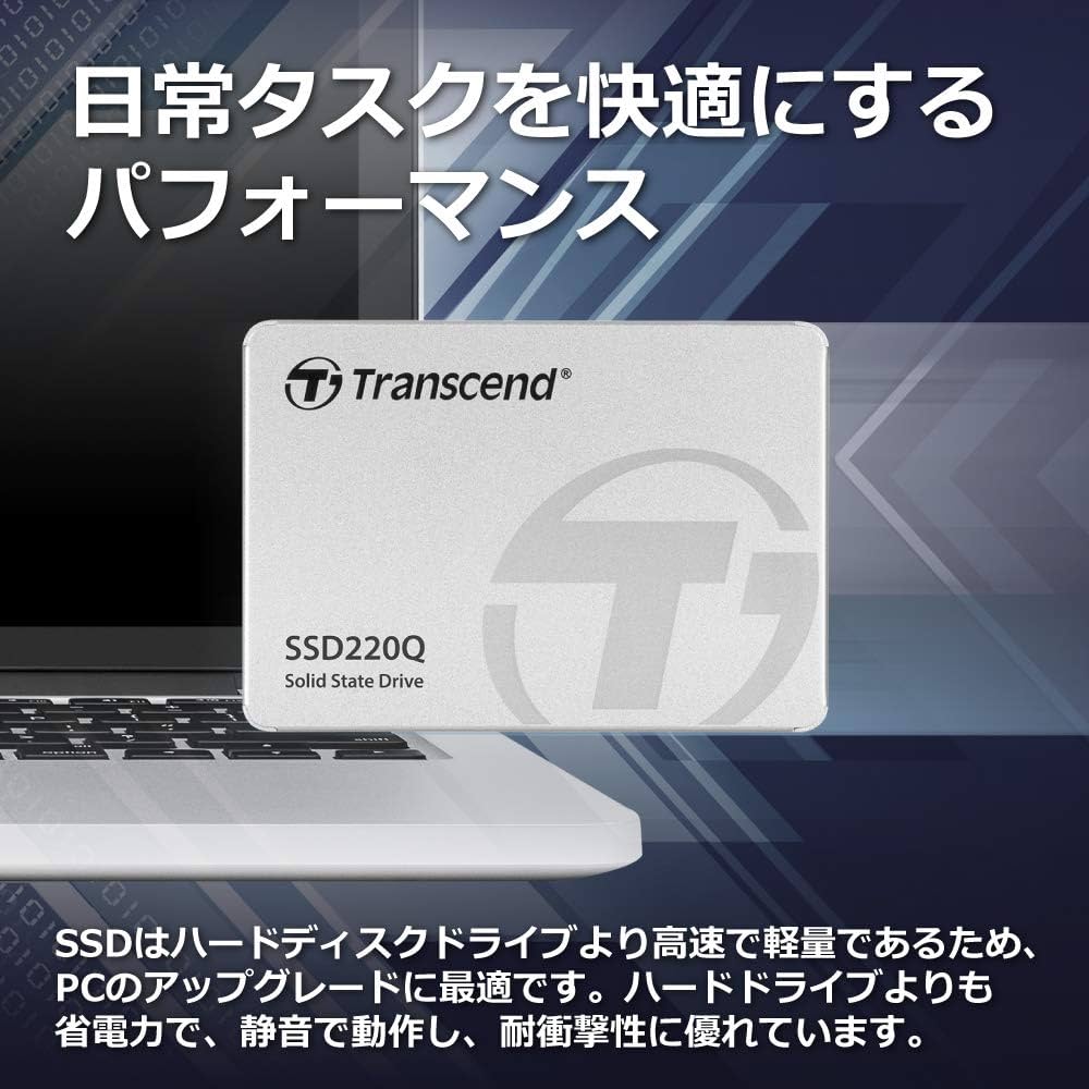 Amazon | トランセンドジャパン SSD 2TB 内蔵2.5インチ SATA3.0【PS4