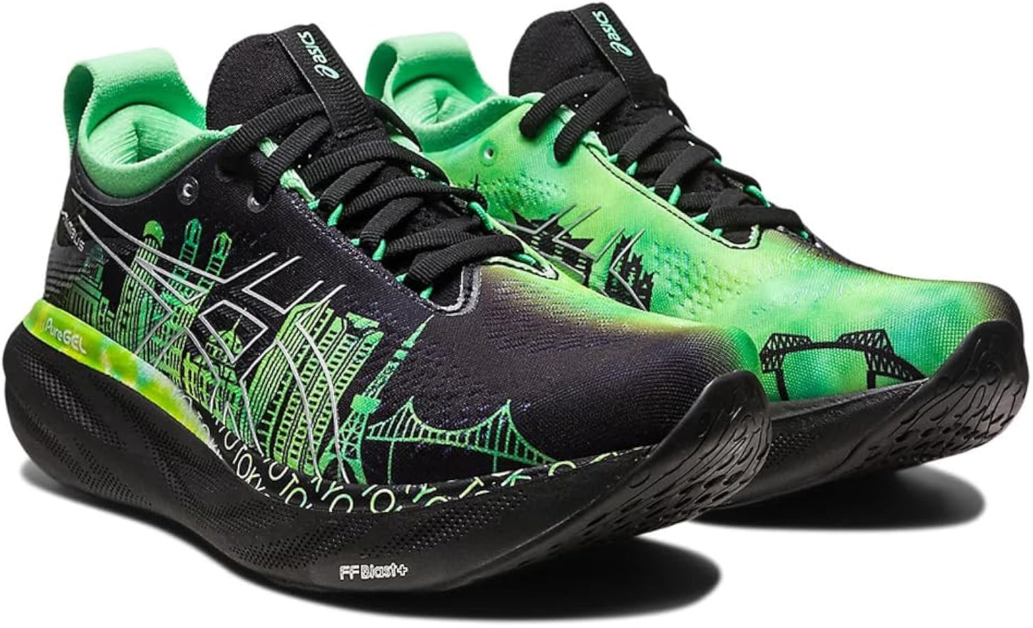 Amazon | [アシックス] GEL-NIMBUS 25 BLACK/PURE SILVER 23.0CM