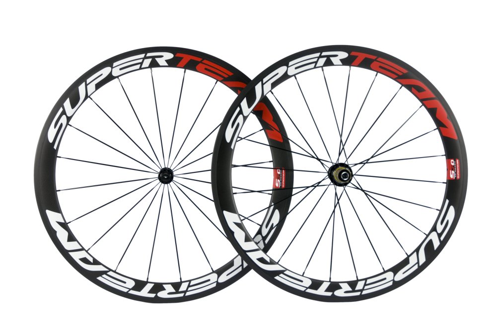 Amazon | SUPERTEAM 50mm クリンチャ ーホイールセット700c 23mm