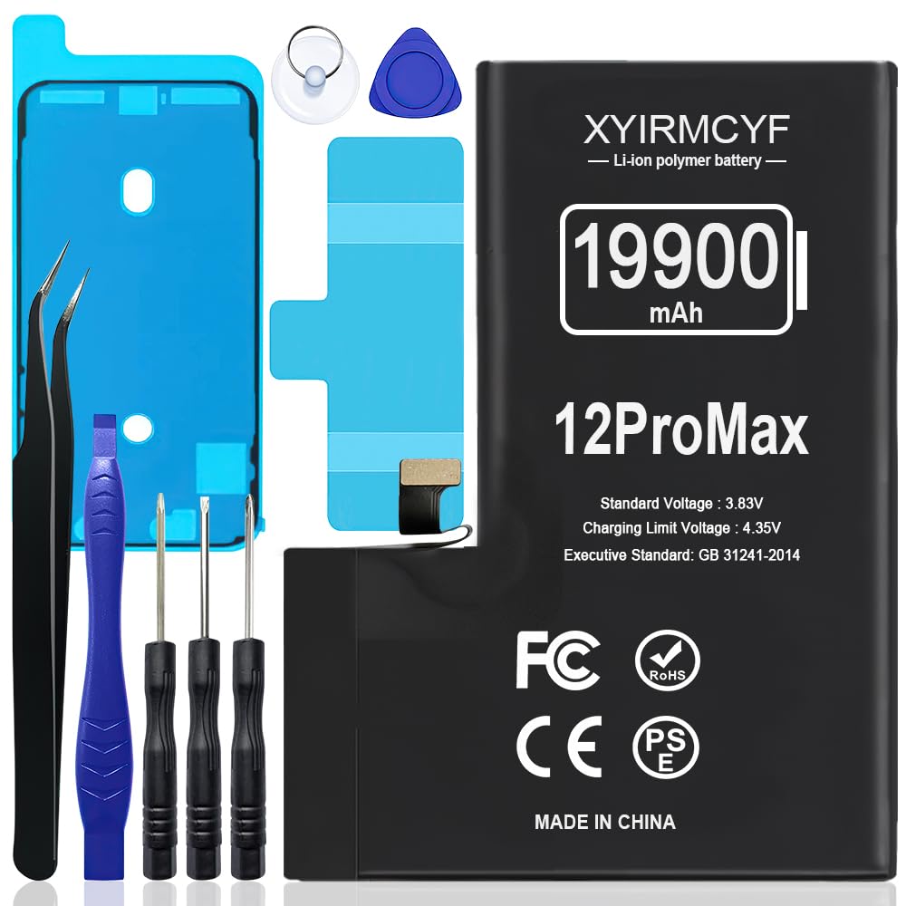 Amazon.com: XYIRMCYF 19900mAh Super Capacity Battery Compatible