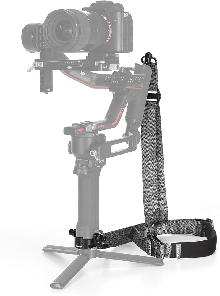 Amazon | NEEWER RS4 RS3ジンバルショルダーストラップ 減重 ソフト