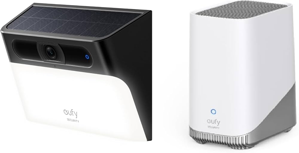 Amazon.co.jp: Anker Eufy Solar Wall Light Cam S120 (屋外カメラ) +