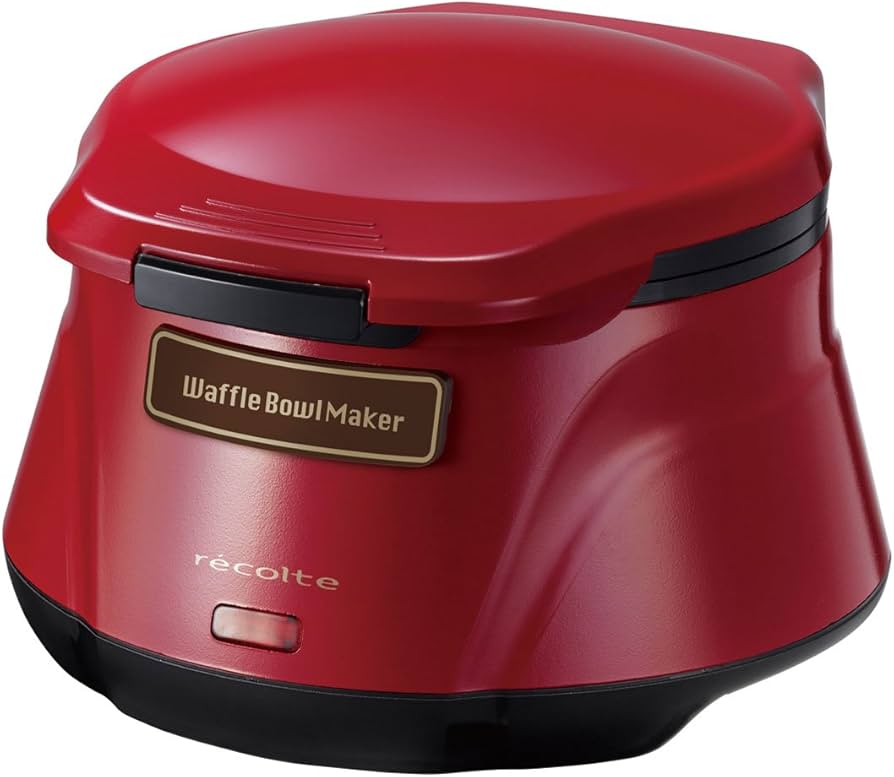 Amazon.co.jp: レコルト ワッフルボールメーカー レッド RWB-1 : Home