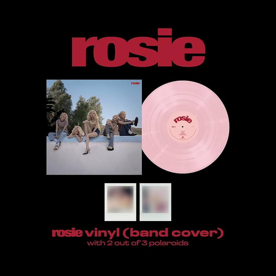 Amazon.com: BLACK'PINK ROSÉ rosie 1st Studio Album LP Vinyl