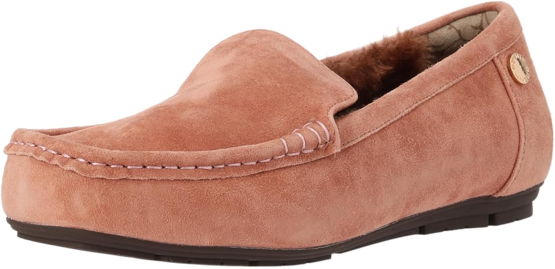 Amazon | HIMIKO/ヒミコ/ふわふわモカシン/631319ピンク220 | 卑弥呼