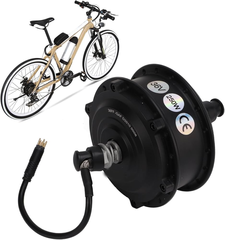 Amazon.co.jp: 電動自転車ハブモーター、36V 250W防水フロントホイール