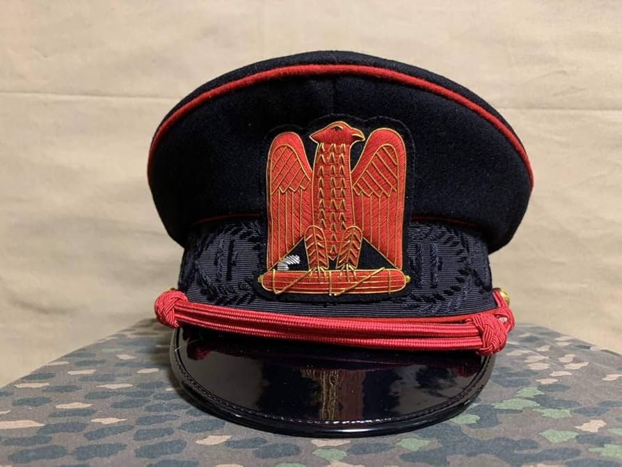 Amazon.co.jp: イタリア軍 イタリア ファシスト 制帽 レプリカ 中古品