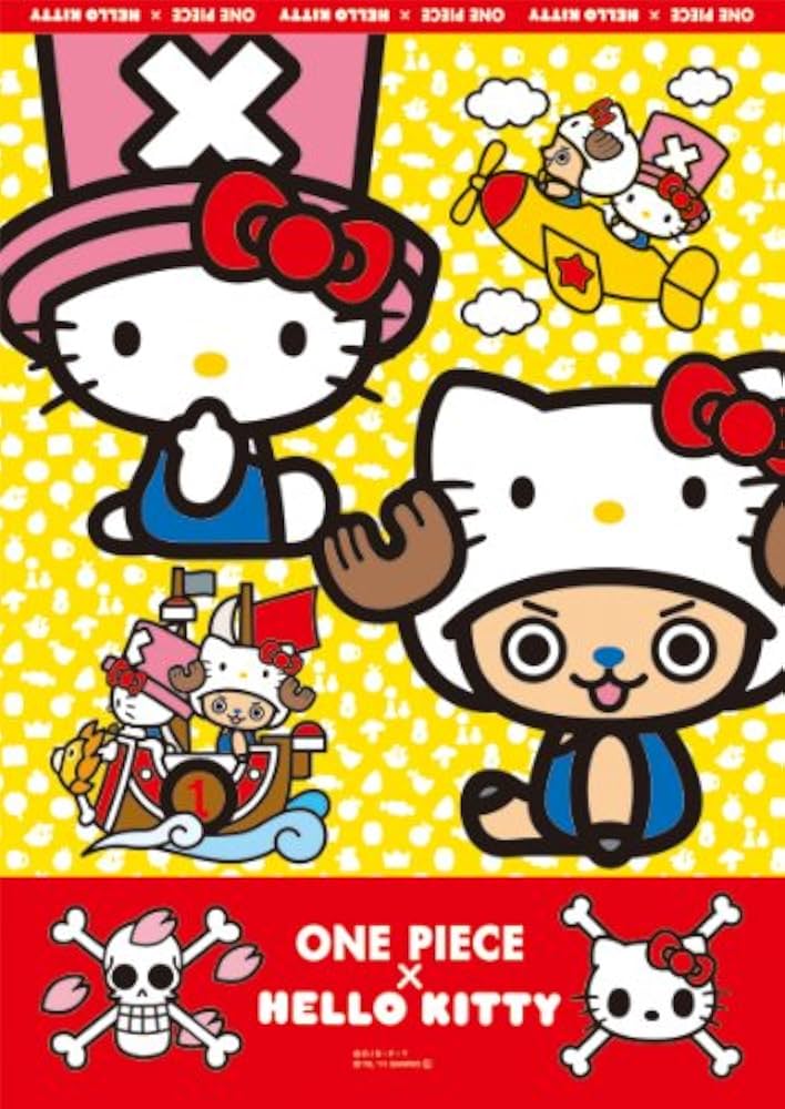 Amazon.co.jp: ONE PIECE×HELLO KITTY 108ピース チョッパーとキティ