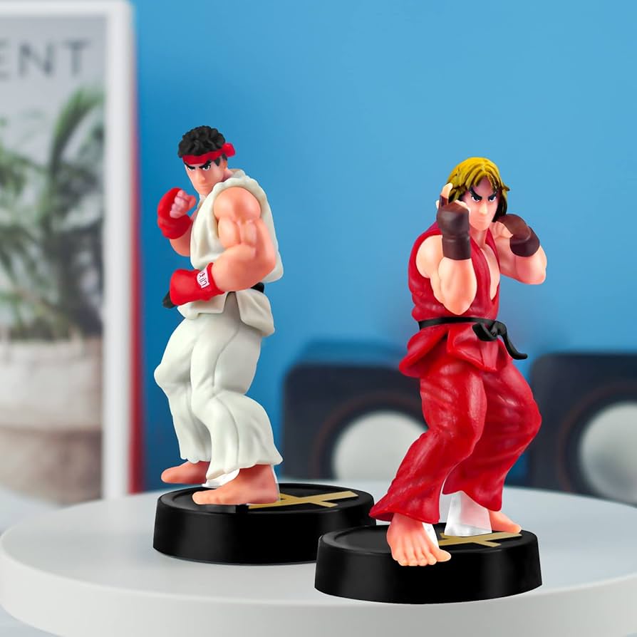 Amazon.co.jp: 2ピース ソリッドPVC ストリートファイター ヒーロー