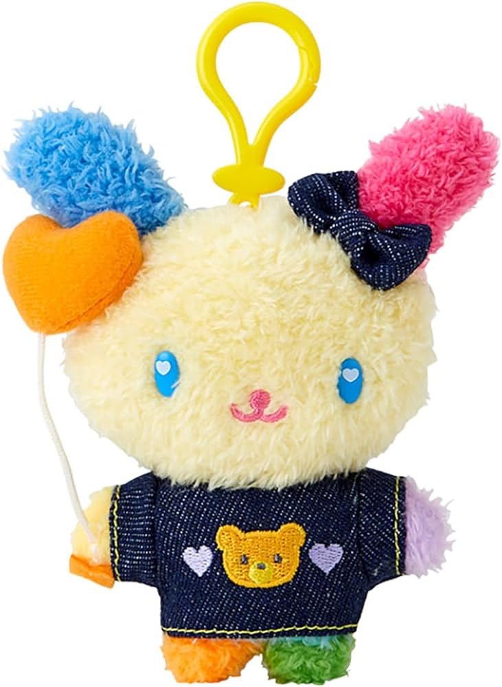 Amazon.co.jp: サンリオ(SANRIO) マスコットホルダー(デニムワッペン