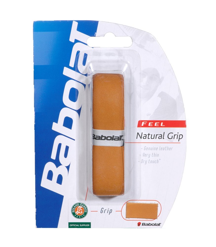 Amazon | Babolat ナチュラルレザー グリップ ブラウン | バボラ