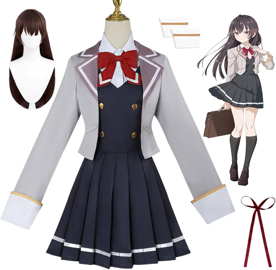 Amazon.co.jp: [HAOJEE]周防有希(すおう ゆき)コスプレ 衣装 制服 女子