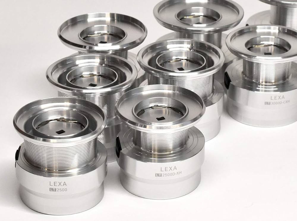 19レクザLT5000D-CXH スプール2個&ドラグノブ 19レクザLT5000D