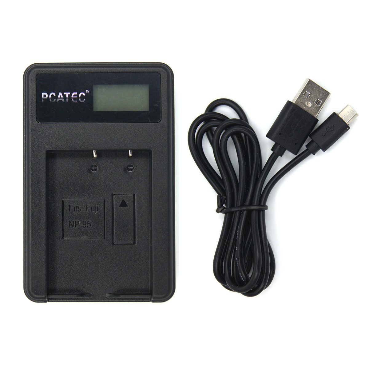 Amazon | 【PCATEC】 FUJIFILM NP-95対応新型USB充電器☆LCD付4段階