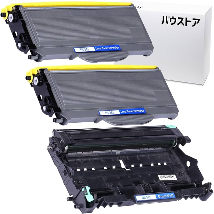 Amazon.co.jp: バウストア ブラザー brother TN-26J DR-21J 互換トナー