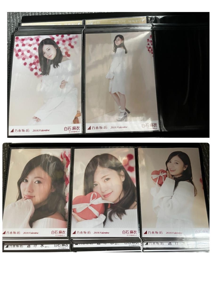 Amazon.co.jp: 計73枚まとめ売り乃木坂46 白石麻衣 5種8コンプ ＋