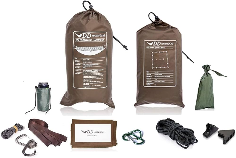 Amazon | DD Hammocks DDフロントラインハンモック&タープ 3x3