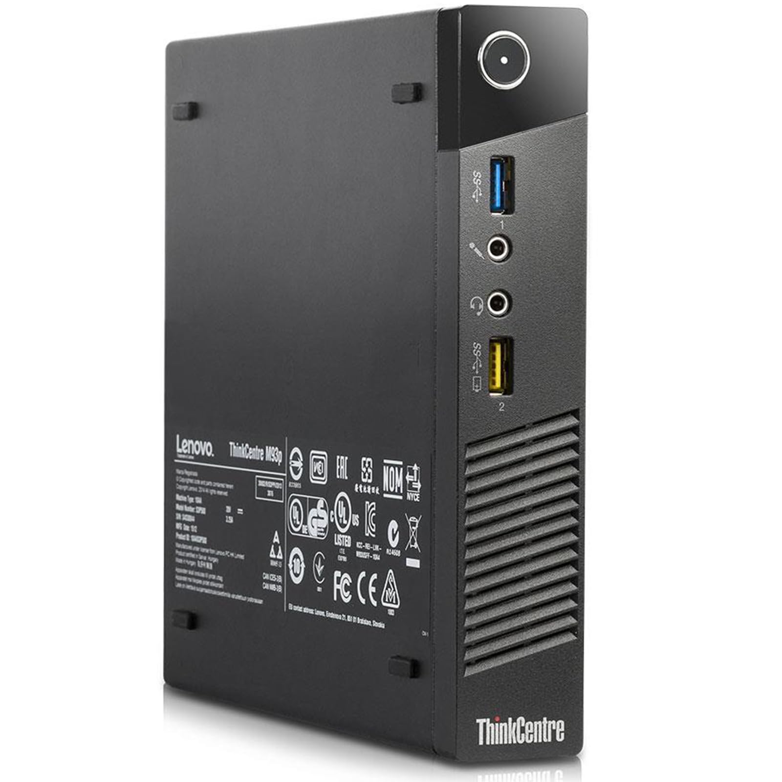 Lenovo Mini-PC Desktop-PC ThinkCentre M93p Tiny, Prozessor Core i7