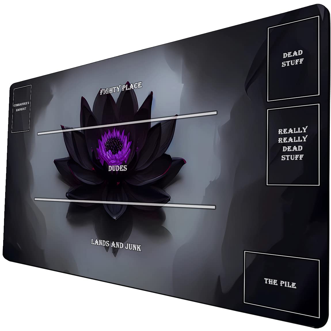 black lotus プレイマット ブラックロータス アーティストサインド