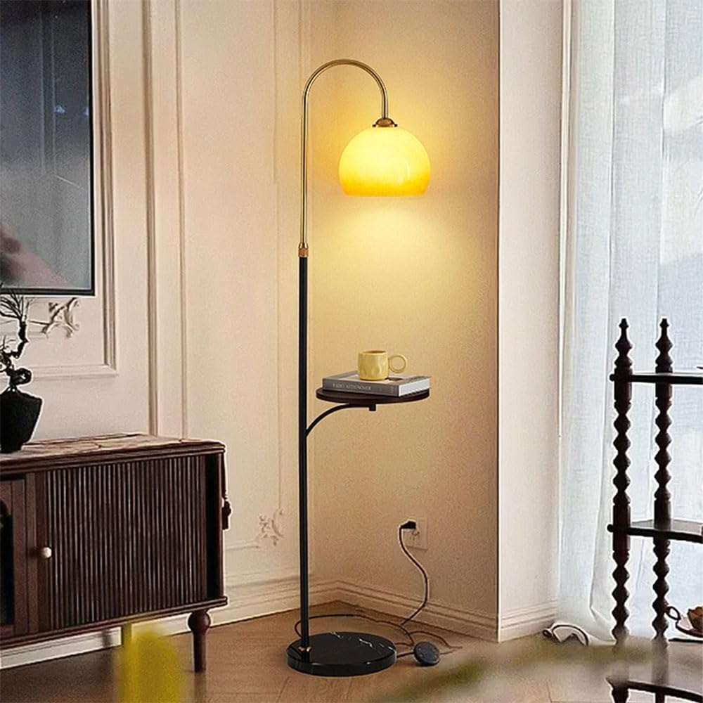 クリンカ ガラスシェード フロアスタンドランプ 北欧スタイルの暮らし