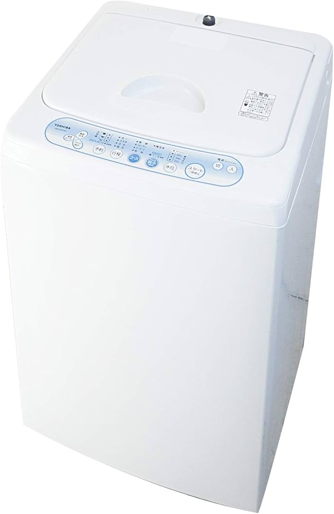 Amazon.co.jp: 東芝 4.5kg 全自動洗濯機 AW-104 ホワイト 風乾燥