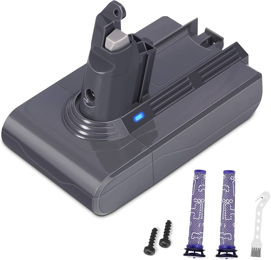 Amazon.co.jp: KUNLUN ダイソン バッテリー v6 DC62 DC61 HH08 DC72