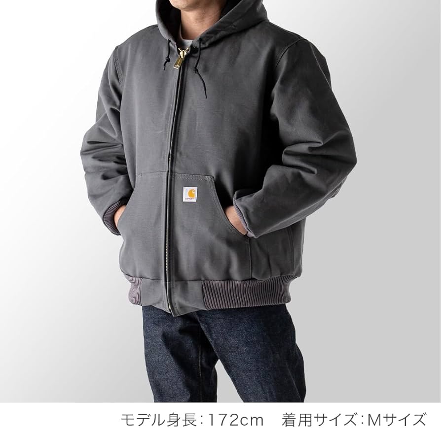 Amazon.co.jp: カーハート Carhartt パーカー ジャケット アクティブ