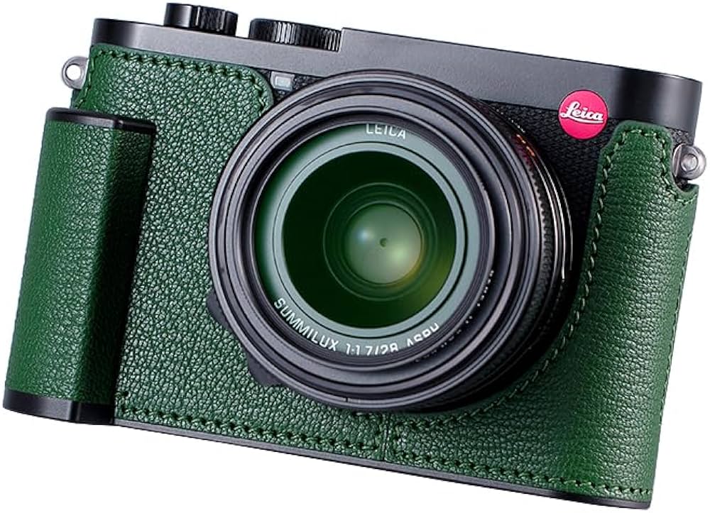 Amazon | SIUTATDSH カメラハーフケース Leica Q3用、ビンテージメタル