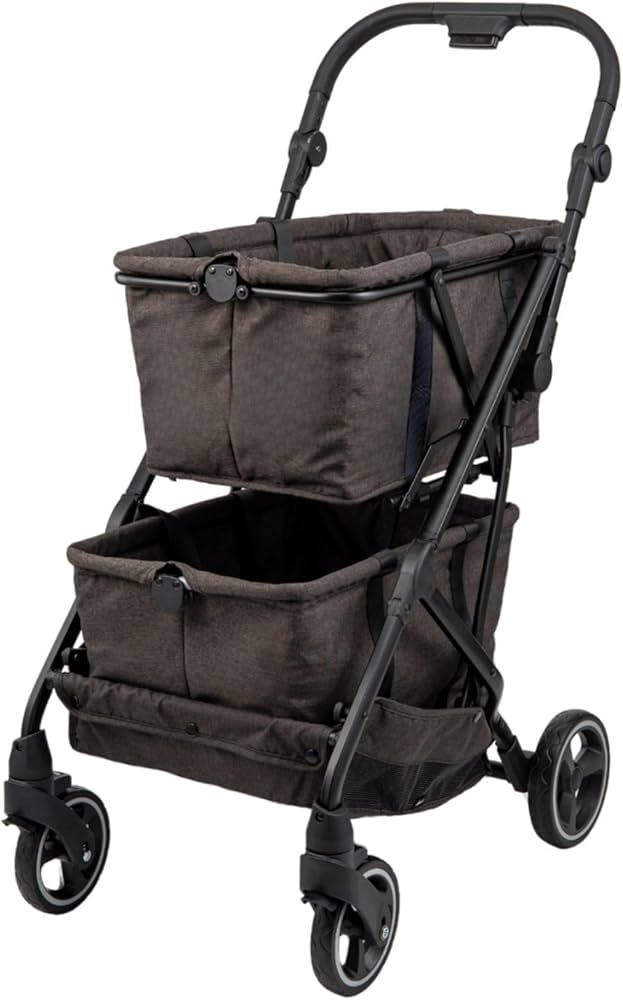 Amazon｜エコカエクセラ 【保冷バッグ2個セット】 ハンドル高さ調節