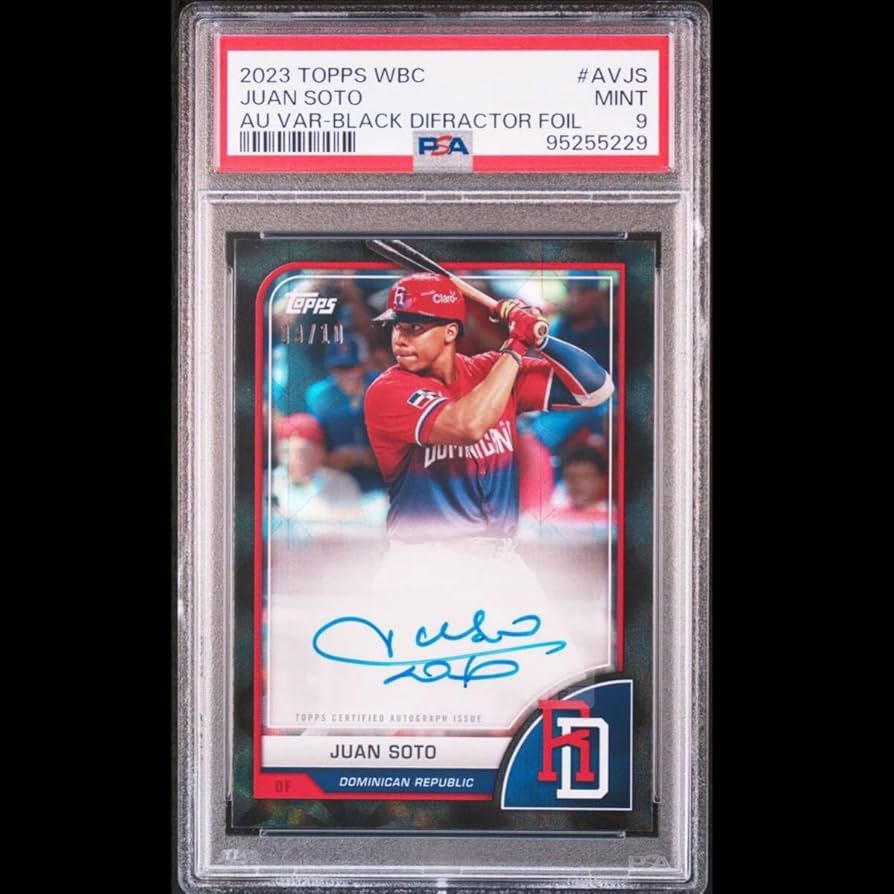 Amazon.co.jp: 2023 TOPPS WBC AVJS JUAN SOTO フアン・ソト 直筆