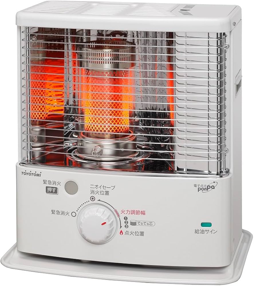 Amazon | トヨトミ 石油ストーブ (木造8畳まで/コンクリート10畳まで