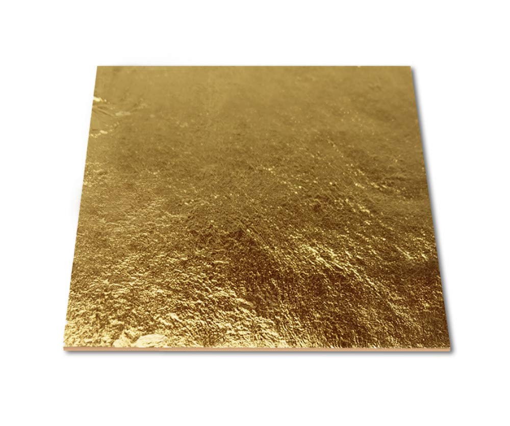 Amazon | 純金箔 金箔 工芸用 4号色 10枚 日本製の金箔 金沢 きんぱく