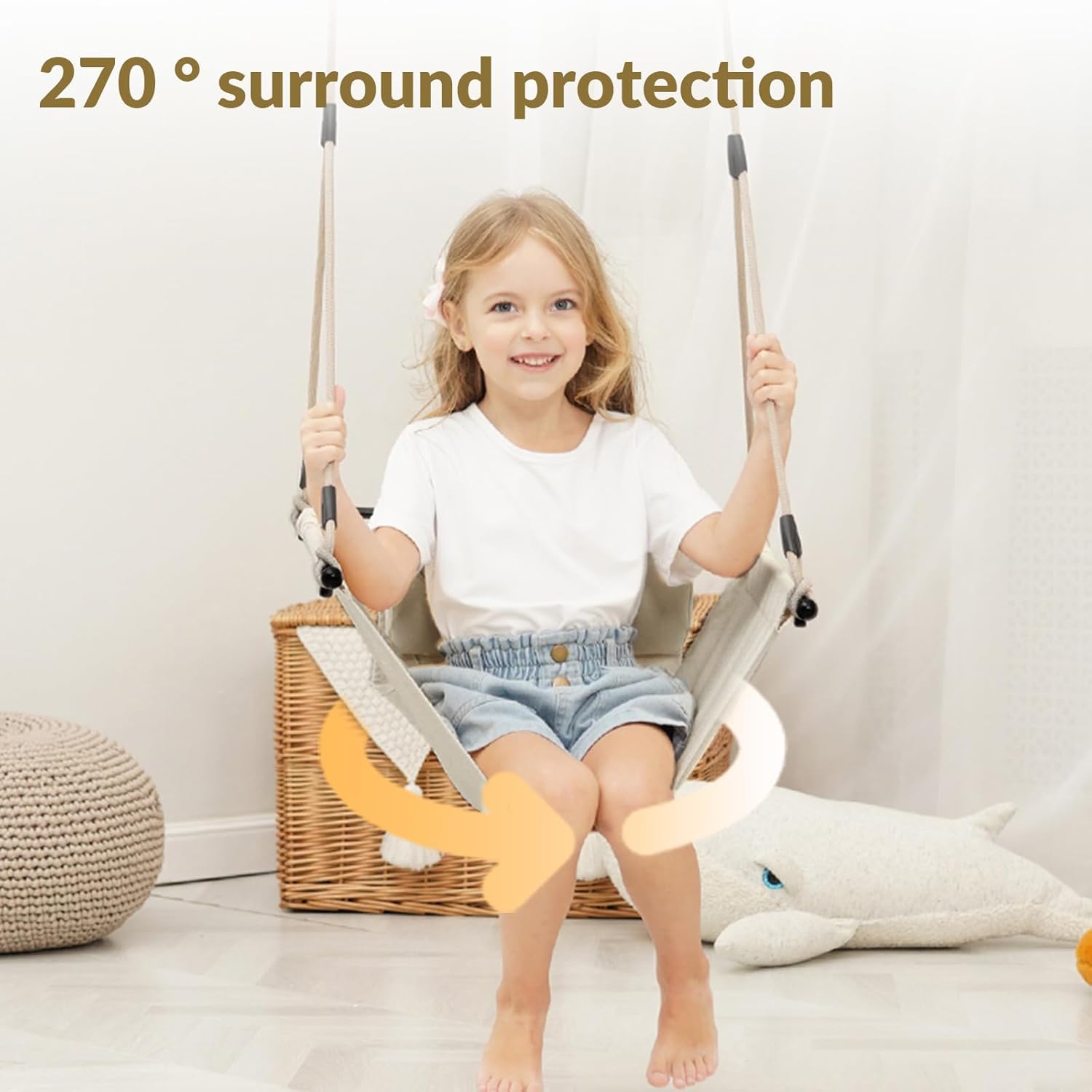 新品☆ RedSwing ソーサーツリー円形ブランコ43インチ 屋内屋外兼用