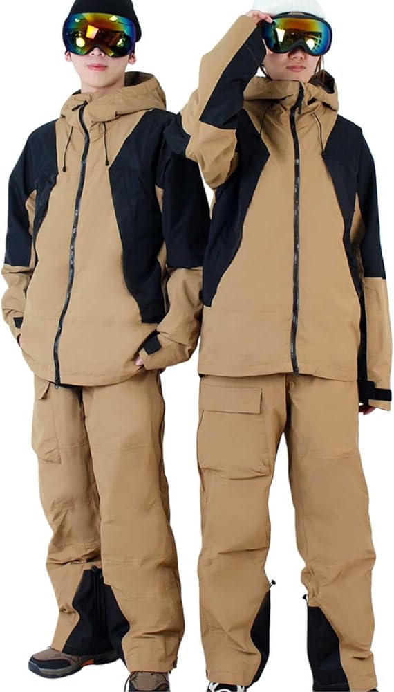 Amazon.co.jp: [PAFHL] スノーボードウェア 上下セット メンズ