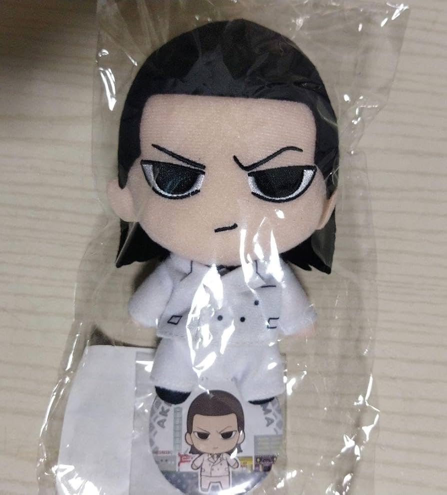 Amazon.co.jp: 龍が如く ぬいぐるみ 缶バッジ セット 極 錦山 彰