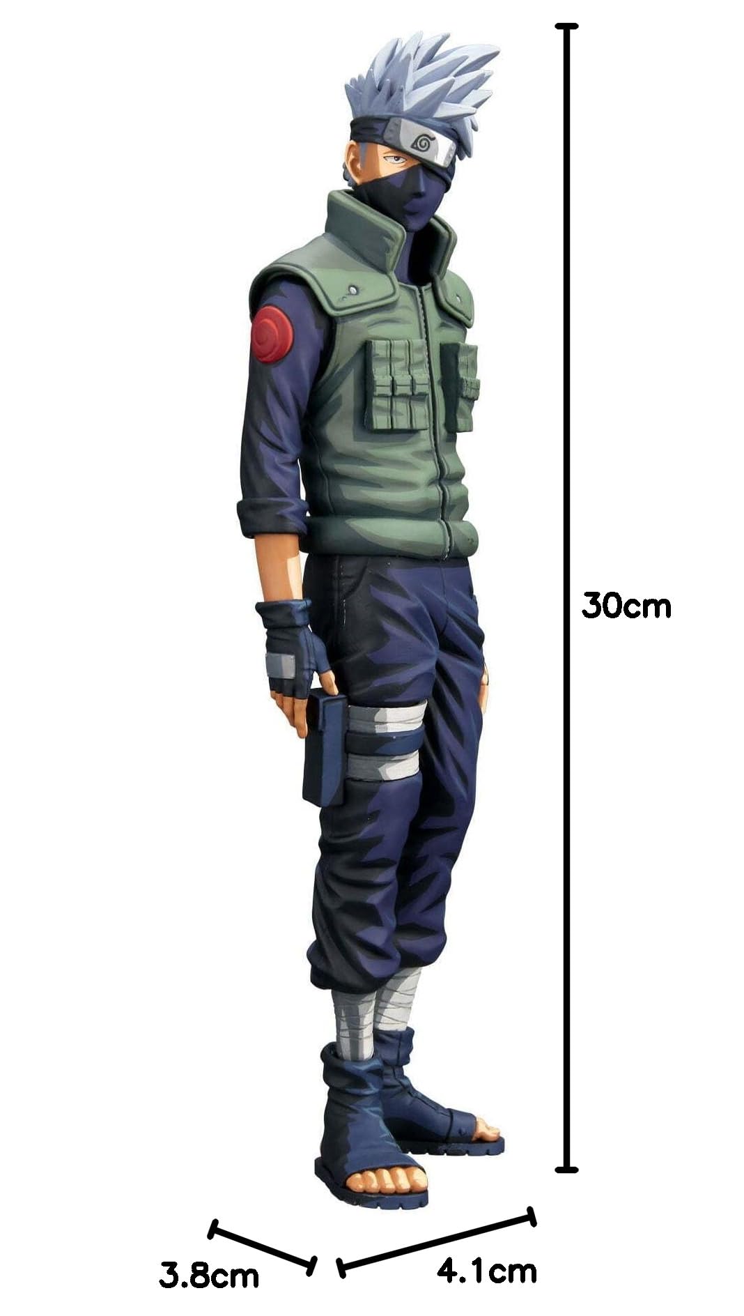 Banpresto Naruto Shippuden-Hatake Kakashi Figürü Grandista Manga