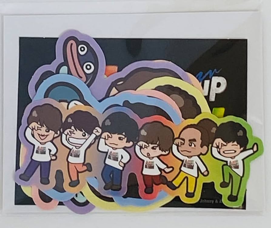 Amazon.co.jp: Aぇ! group 【 ステッカーセット 】 Aッ!!!!!!と驚き