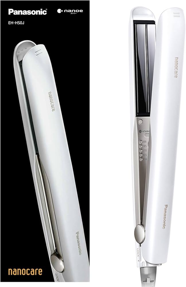 Amazon | パナソニック ヘアーアイロン ストレート用 ナノケア