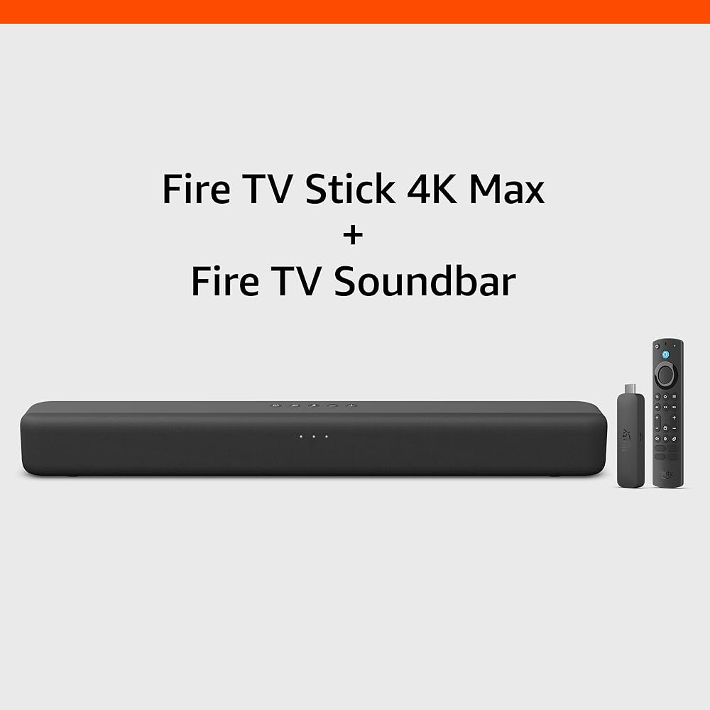 Amazon.com: Amazon Fire TV Stick 4K Max with Fire TV Soundbar