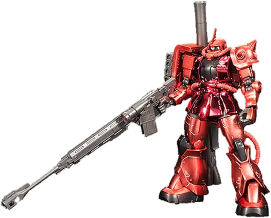 Amazon.com: Bandai HG 1/144 Char-only Zaku II Metallic Ver. Event