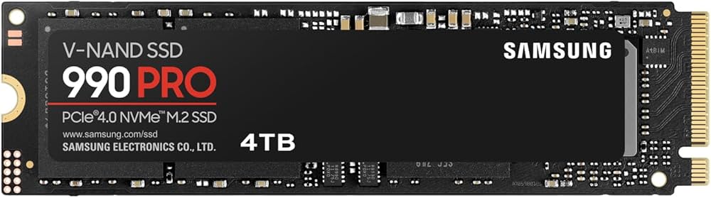 Amazon.co.jp: Samsung 990 PRO 4TB PCIe Gen 4.0 x4 (最大転送速度