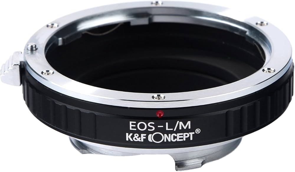Amazon | K&F CONCEPT マウントアダプター EOS-L/M レンズ変換