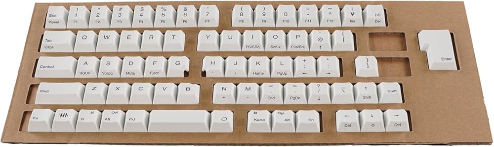 Amazon | PFU キーボード HHKB Studio キートップセット（雪）日本語